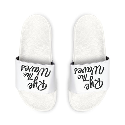 “Rye The Waves” Whiskey Women's Removable-Strap Sandals