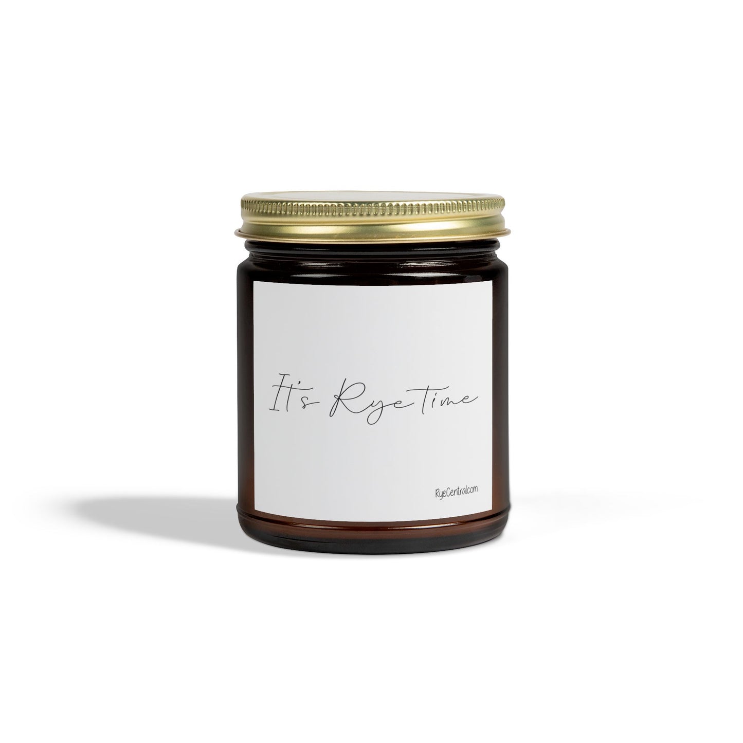 “It’s Rye Time” Scented Candle, perfect gift for whiskey lovers