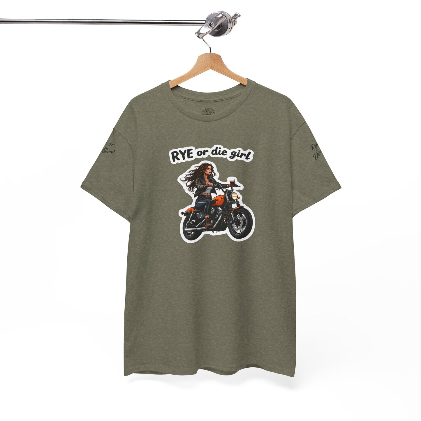 “Rye or Die Girl” Funny T shirt for Whiskey Lovers
