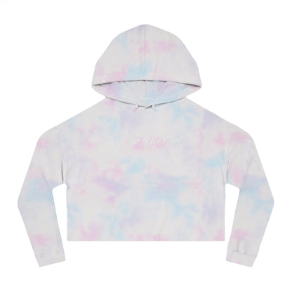 “Rye or Die Girl” Cropped Hooded Cool Whiskey Sweatshirt