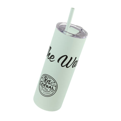 “Rye The Waves” Whiskey Themed Skinny Tumbler