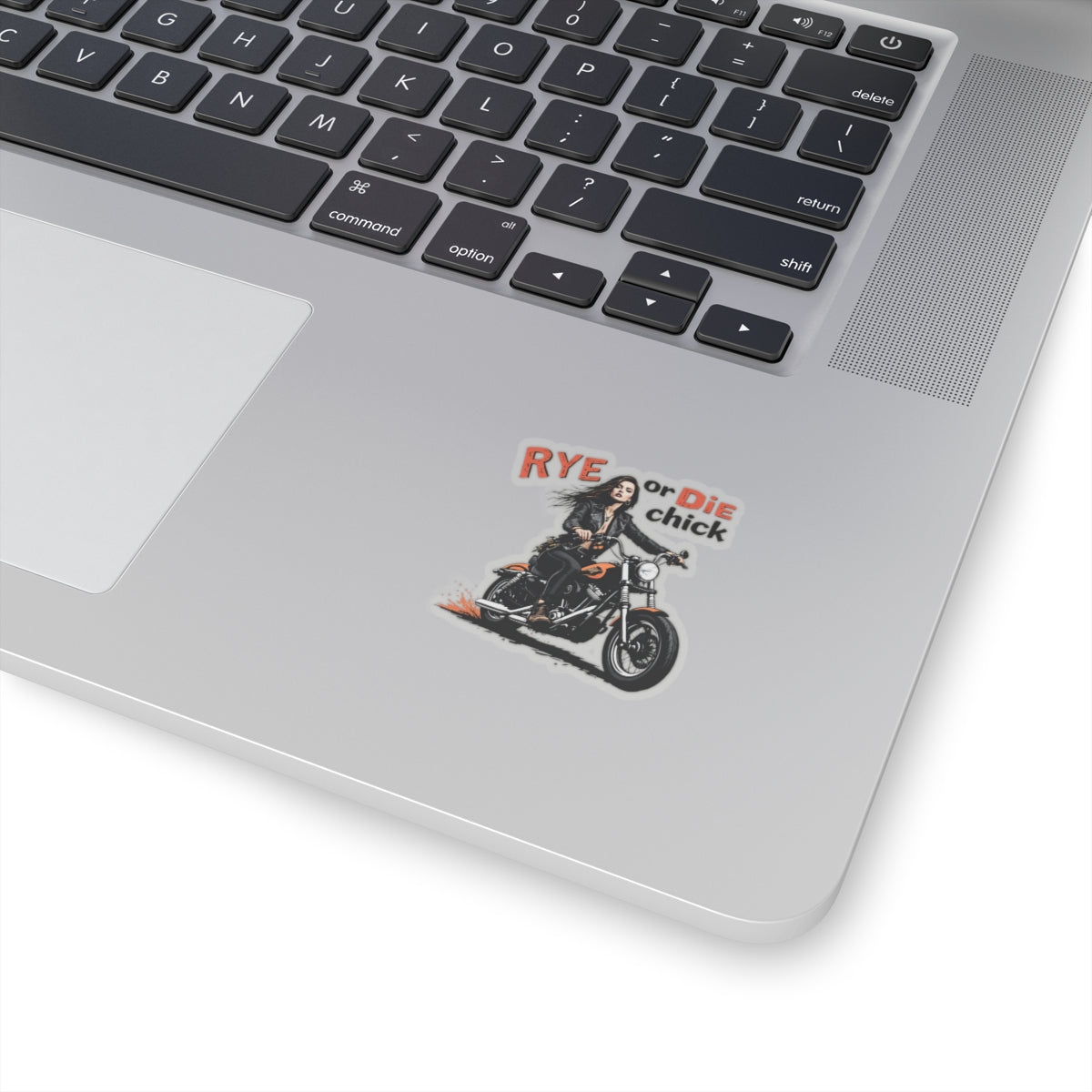 “Rye or Die Chick” Bike Whiskey Stickers