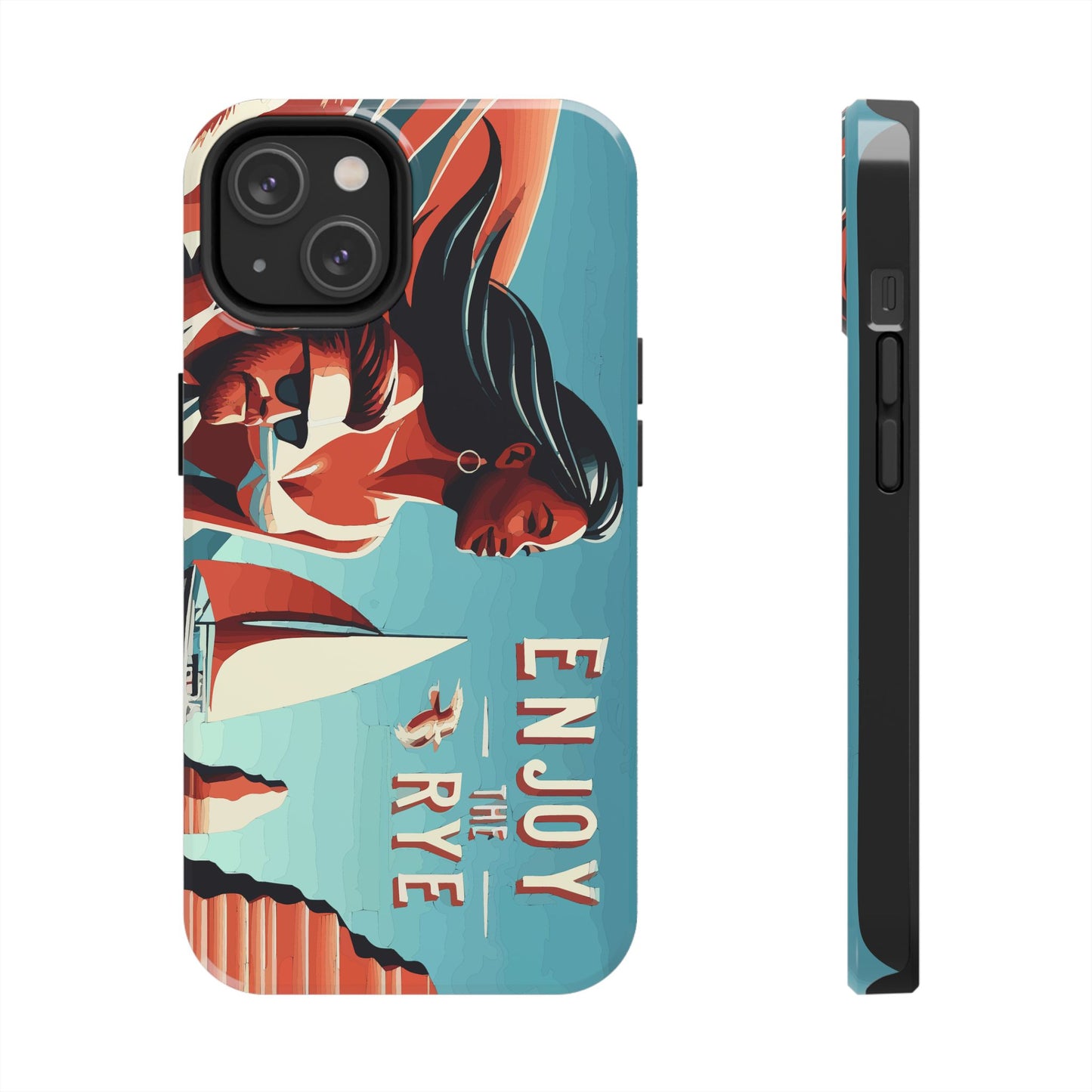“Enjoy the Rye” Whiskey Theme Phone Cases