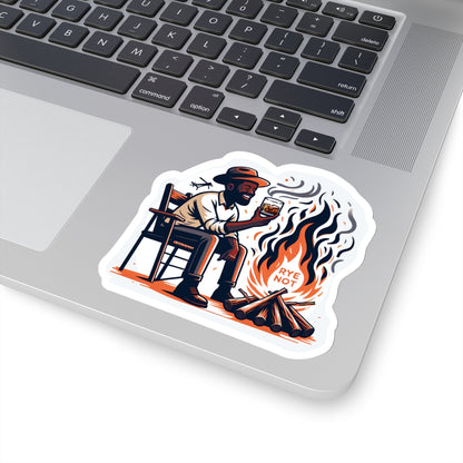 “Rye Not” Whiskey Theme Stickers