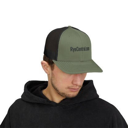 Vintage Rye Whiskey Trucker Cap - Premium Snapback