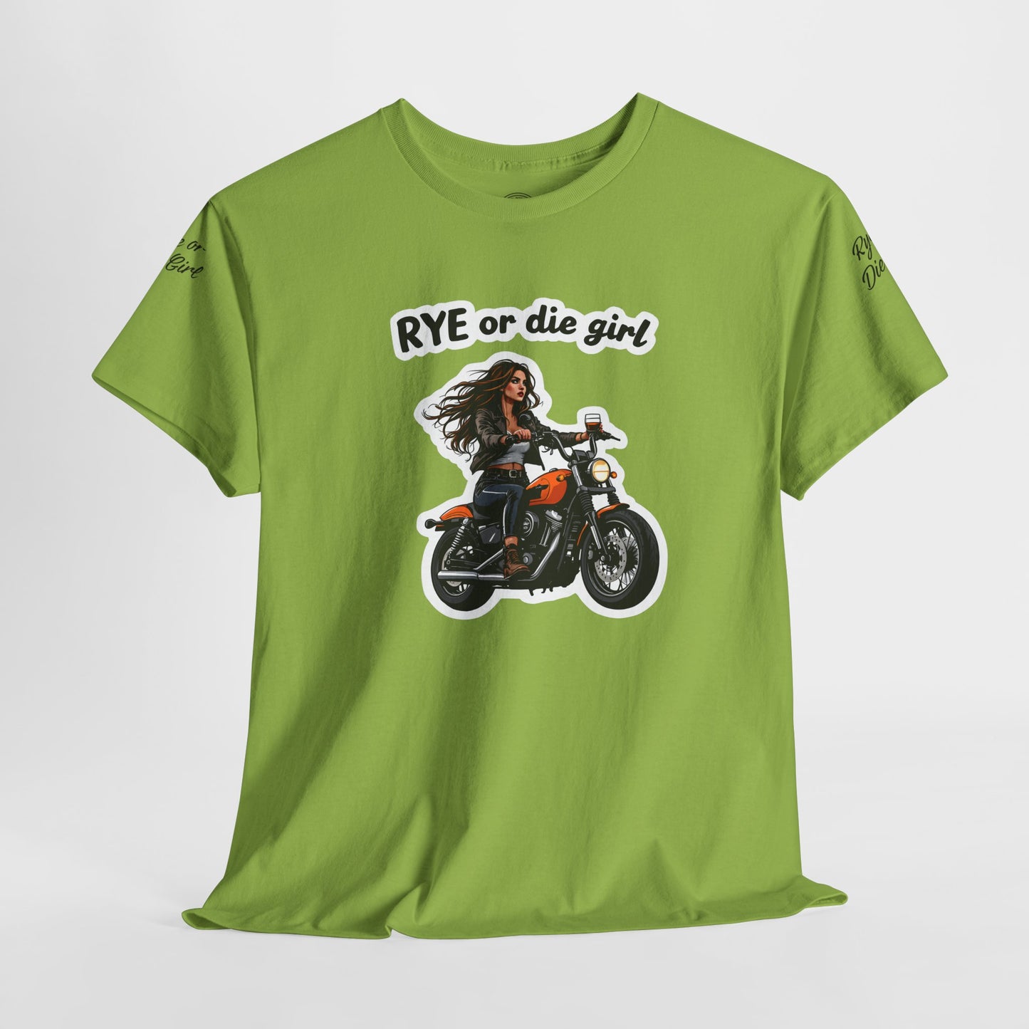 “Rye or Die Girl” Funny T shirt for Whiskey Lovers