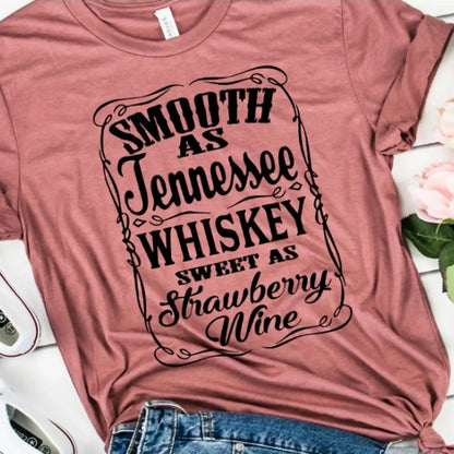 Tennessee Whiskey Tee: Stylish and Classic Apparel