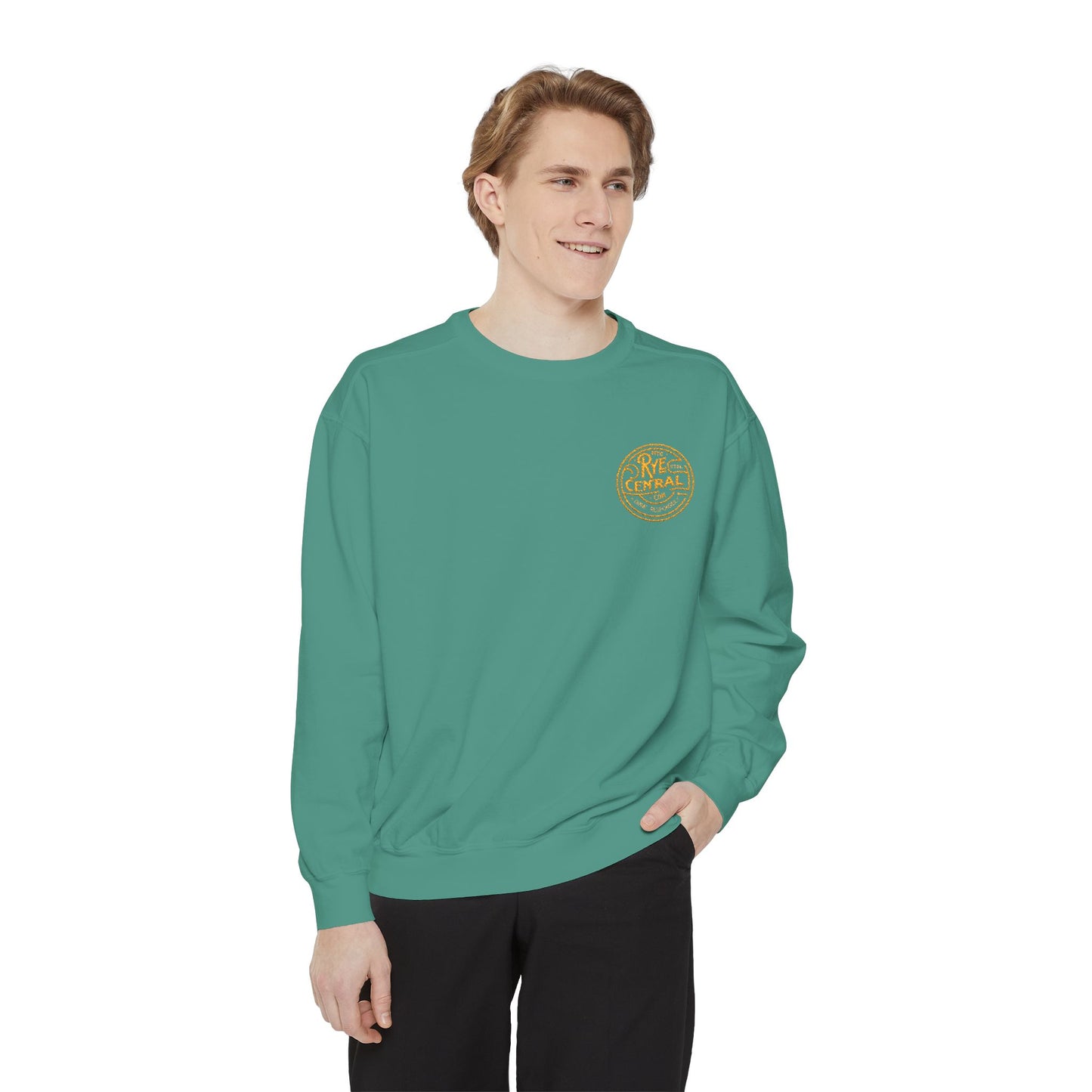 RyeCentral Whiskey Unisex Dyed Sweatshirt