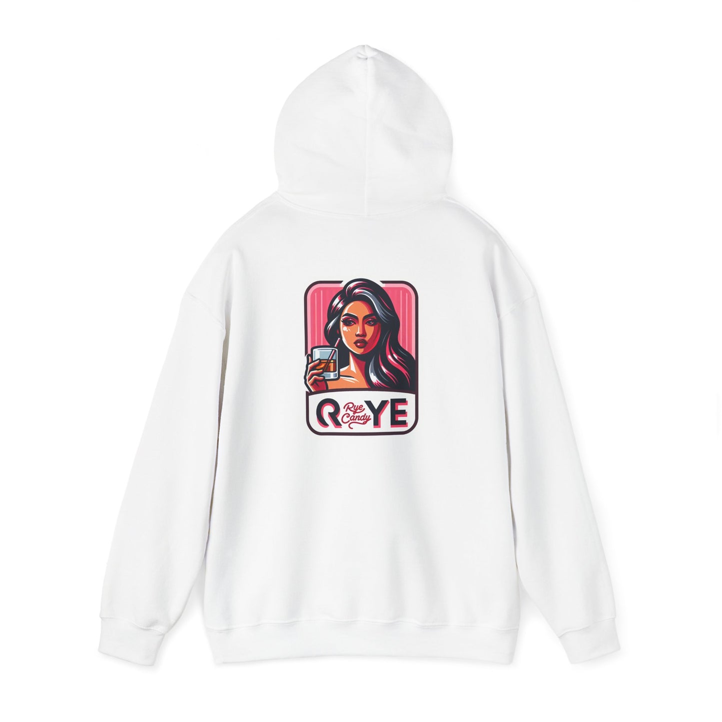 “Rye Candy” Unisex Heavy Hooded Whiskey Sweatshirt