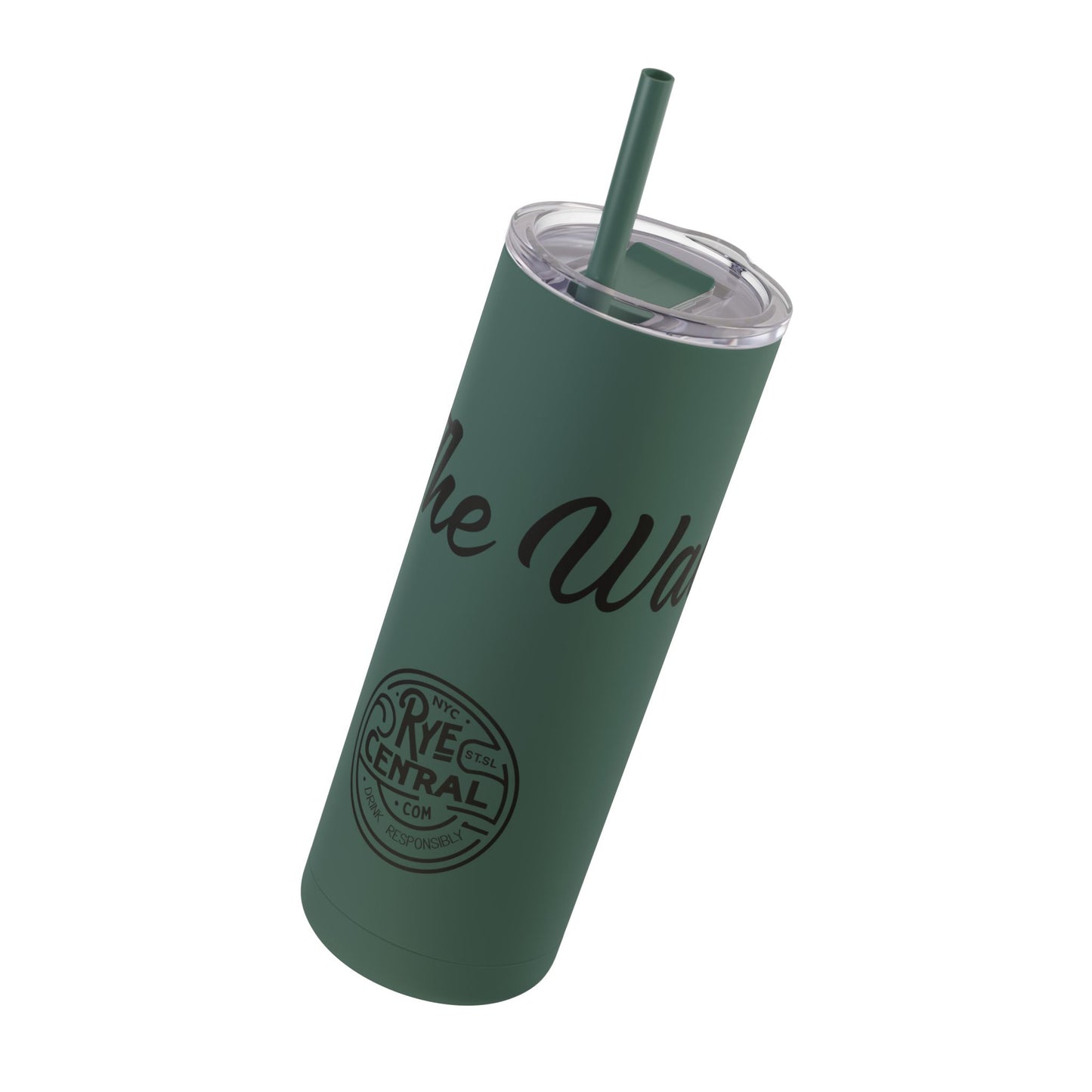 “Rye The Waves” Whiskey Themed Skinny Tumbler