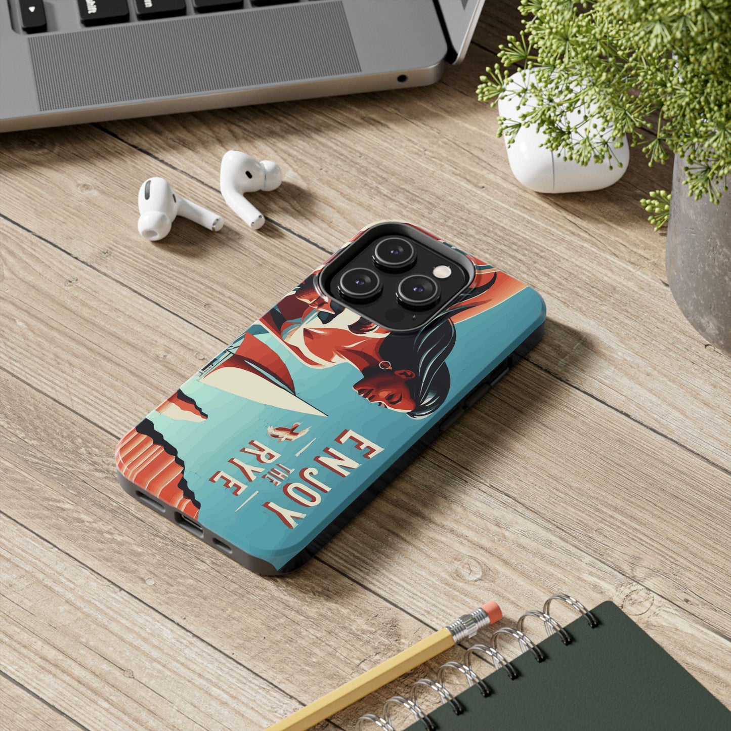“Enjoy the Rye” Whiskey Theme Phone Cases