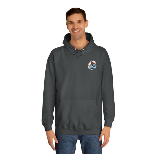 “Rye the Waves” Unisex Surf Whiskey Hoodie 1