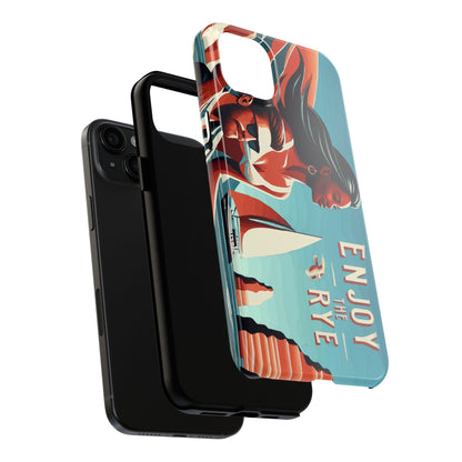 “Enjoy the Rye” Whiskey Theme Phone Cases