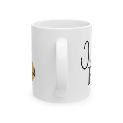 “Just Drink Rye” Ceramic Whiskey Mug