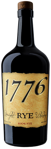 James E. Pepper 1776 100 Proof Rye Bottle