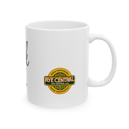 “Just Drink Rye” Ceramic Whiskey Mug