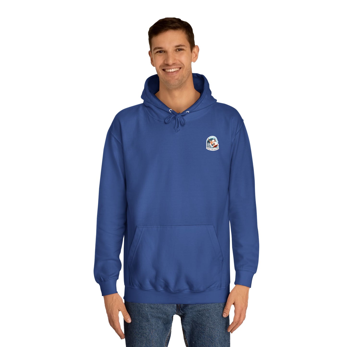 “Rye the Waves” Unisex Surf Whiskey Hoodie 3