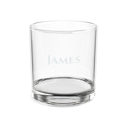 Personalized Engraved Whiskey Glass 10.5oz — Custom Name Old Fashioned Glass