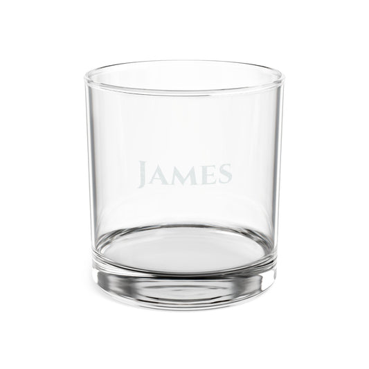 Personalized Engraved Whiskey Glass 10.5oz — Custom Name Old Fashioned Glass