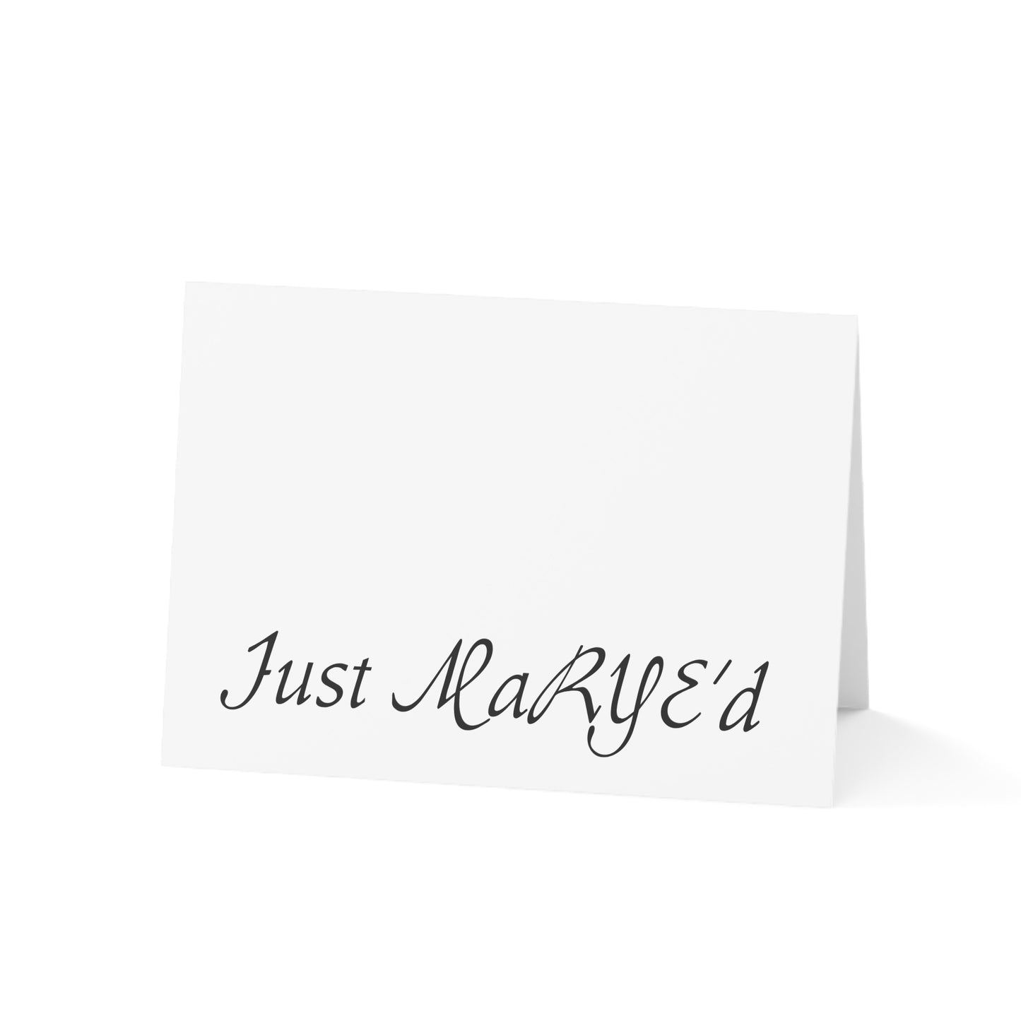 “Just MaRYE’d” Whiskey Gift Greeting Cards