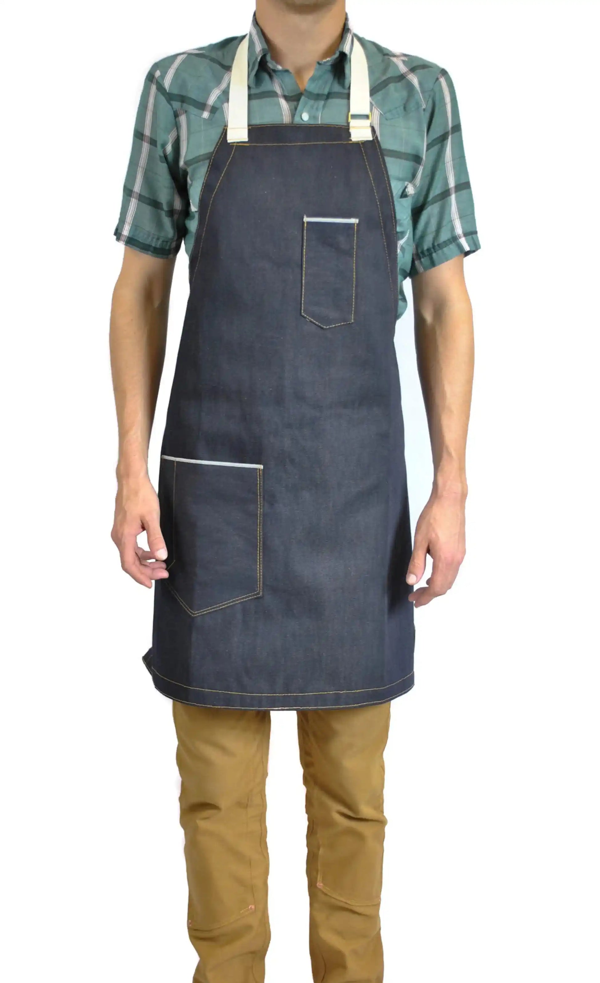 Jack Selvedge Denim Apron for Whiskey Fans