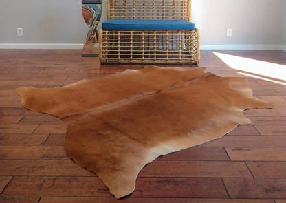 Brown Handmade Area Rug for Whiskey Enthusiasts