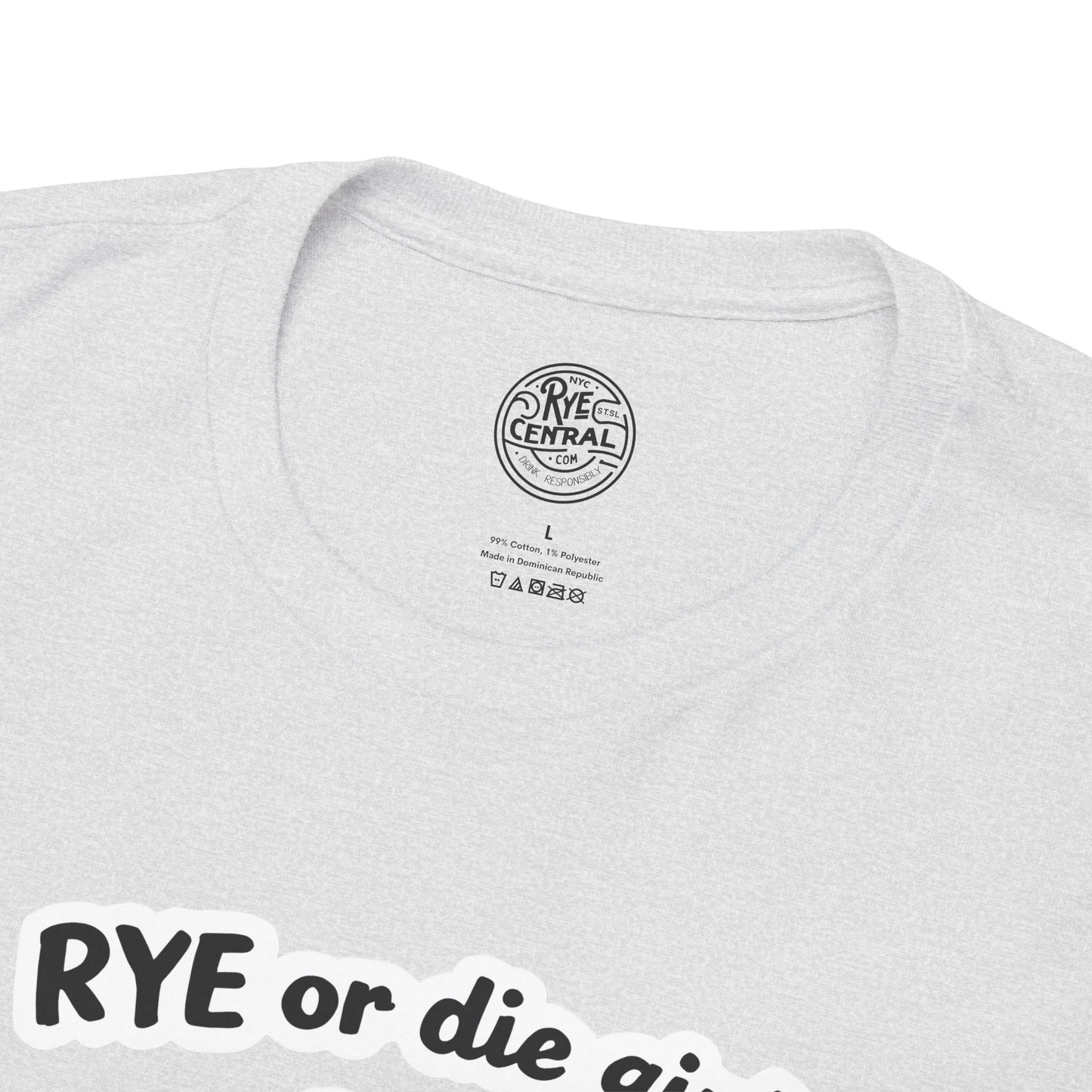“Rye or Die Girl” Funny T shirt for Whiskey Lovers