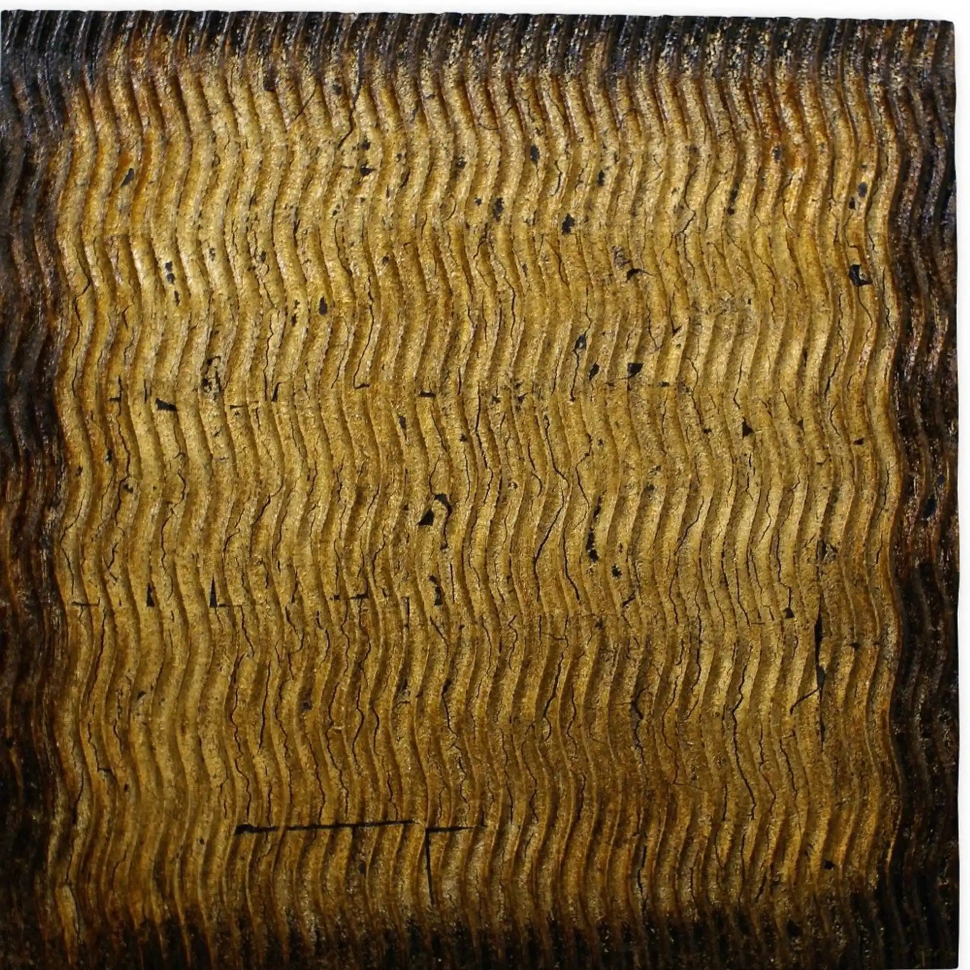 Metallic Ridge Wood Wall Art for Whiskey Enthusiasts