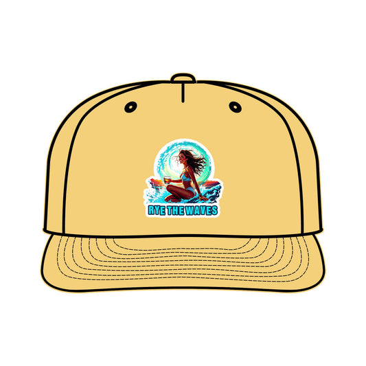 “Rye The Waves” Whiskey Surf Cap Model 4