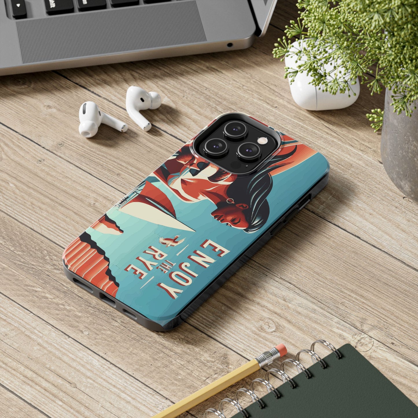 “Enjoy the Rye” Whiskey Theme Phone Cases