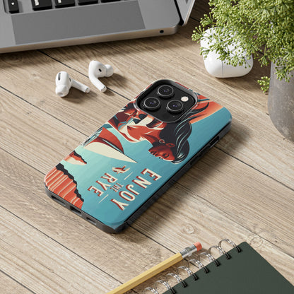 “Enjoy the Rye” Whiskey Theme Phone Cases