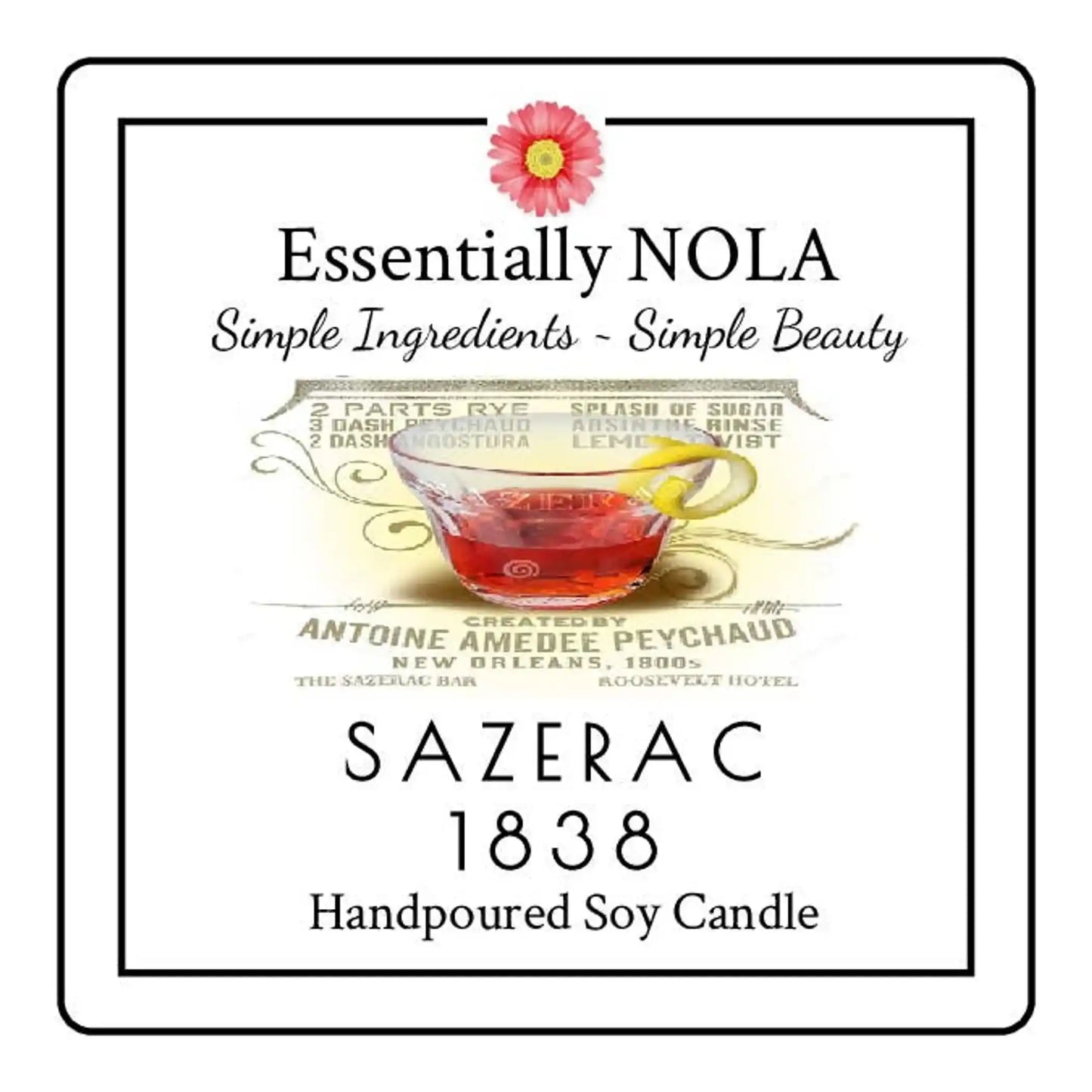 Non-Toxic Candle Sazerac Cocktail Scent Review