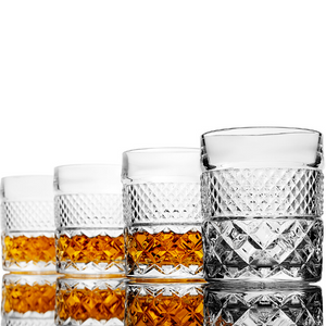 The Whiskey Decanter Gift Set with 4 Glasses