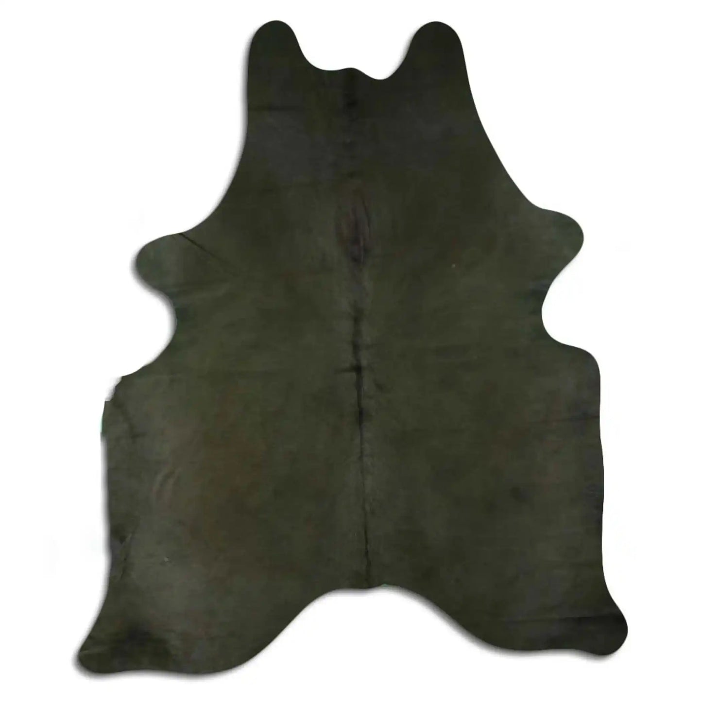 DYED HAIR ON COWHIDE OLIVE GREEN  - Pack Of: 1 | Grade: A