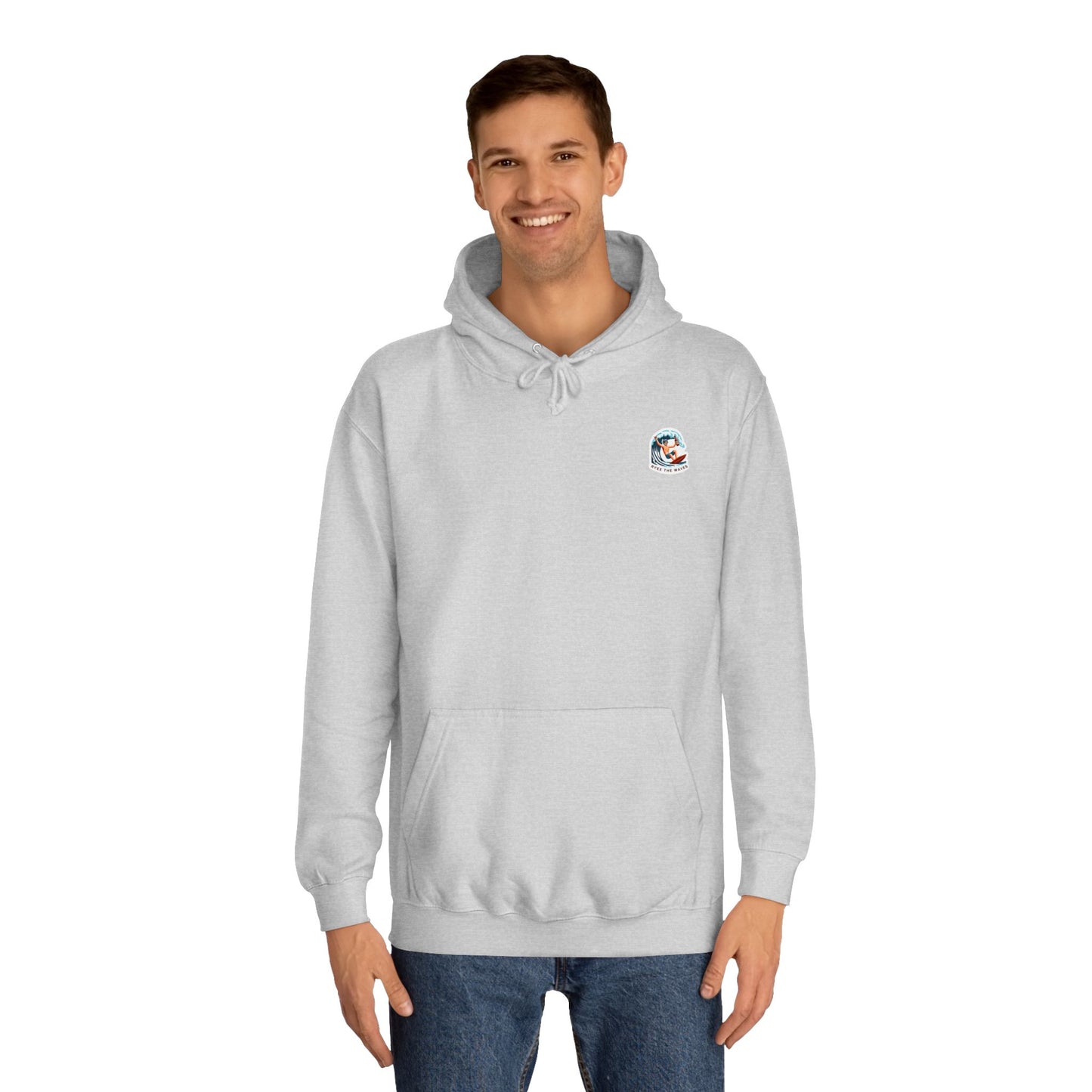 “Rye the Waves” Unisex Surf Whiskey Hoodie 3