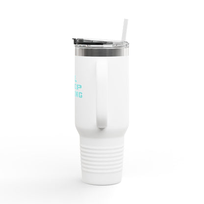 Eco-Friendly Whiskey Golf Tumbler - 40oz Insulated Steel, Reusable