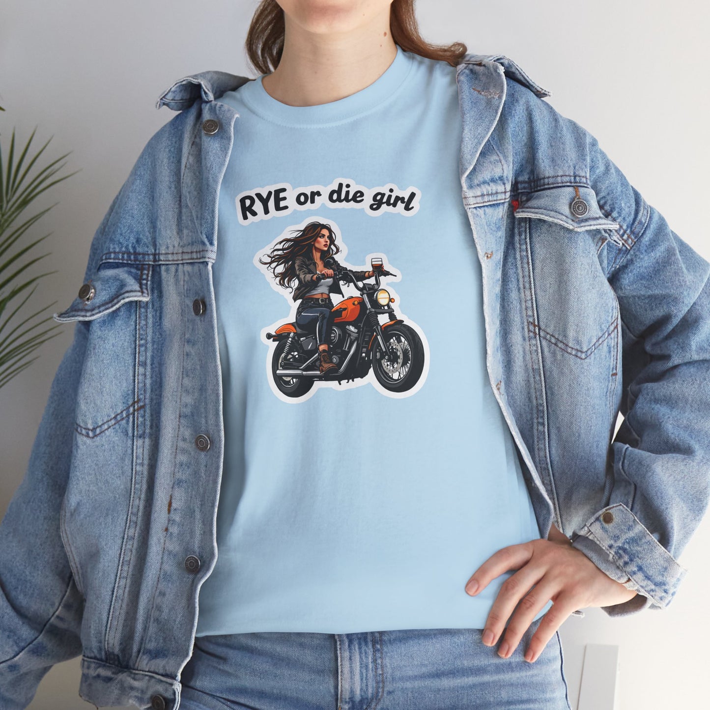 “Rye or Die Girl” Funny T shirt for Whiskey Lovers