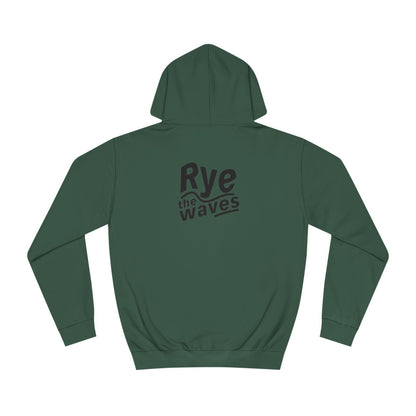 “Rye the Waves” Unisex Surf Whiskey Hoodie 3