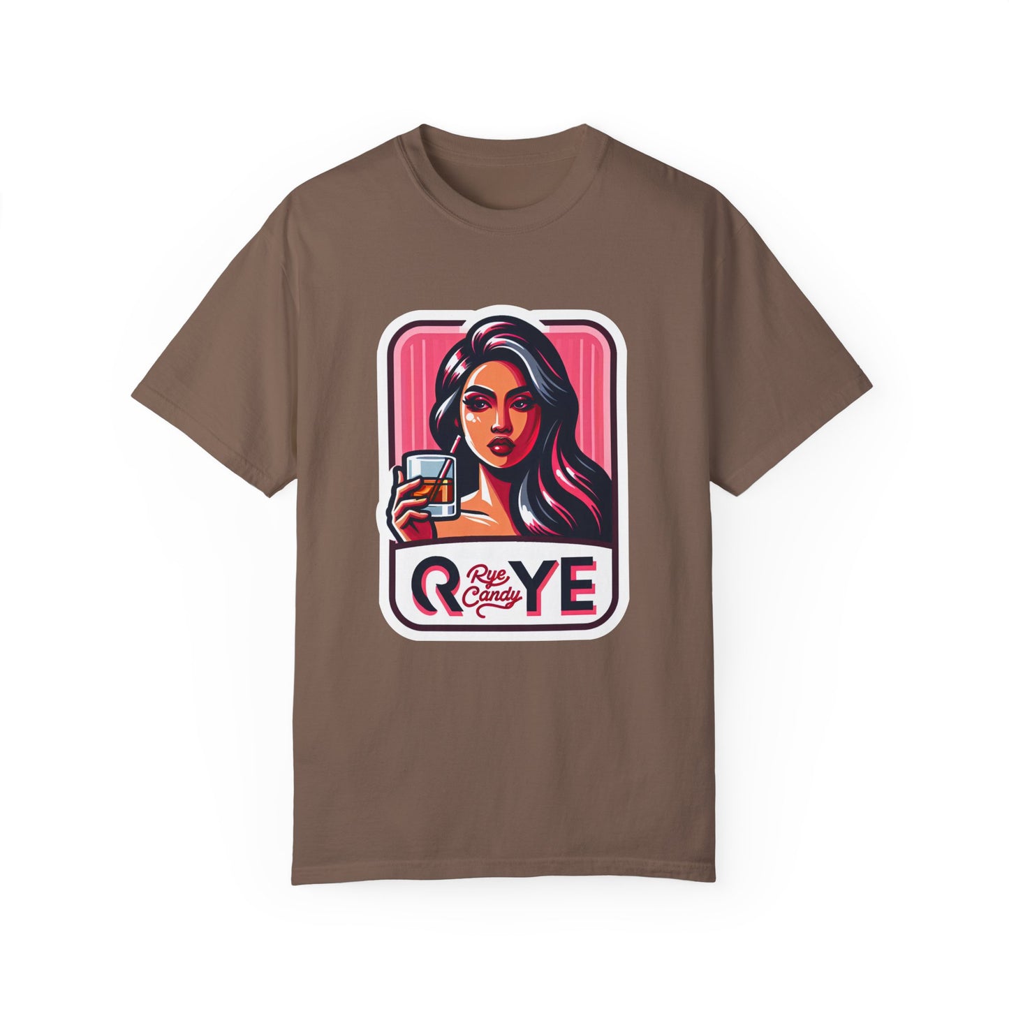 “Rye Candy” Whiskey Garment-Dyed Funny T shirt