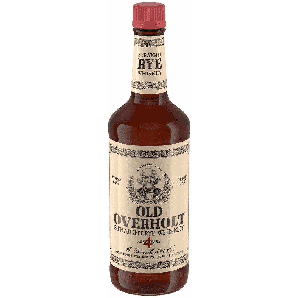 Old Overholt Straight Rye Bottle