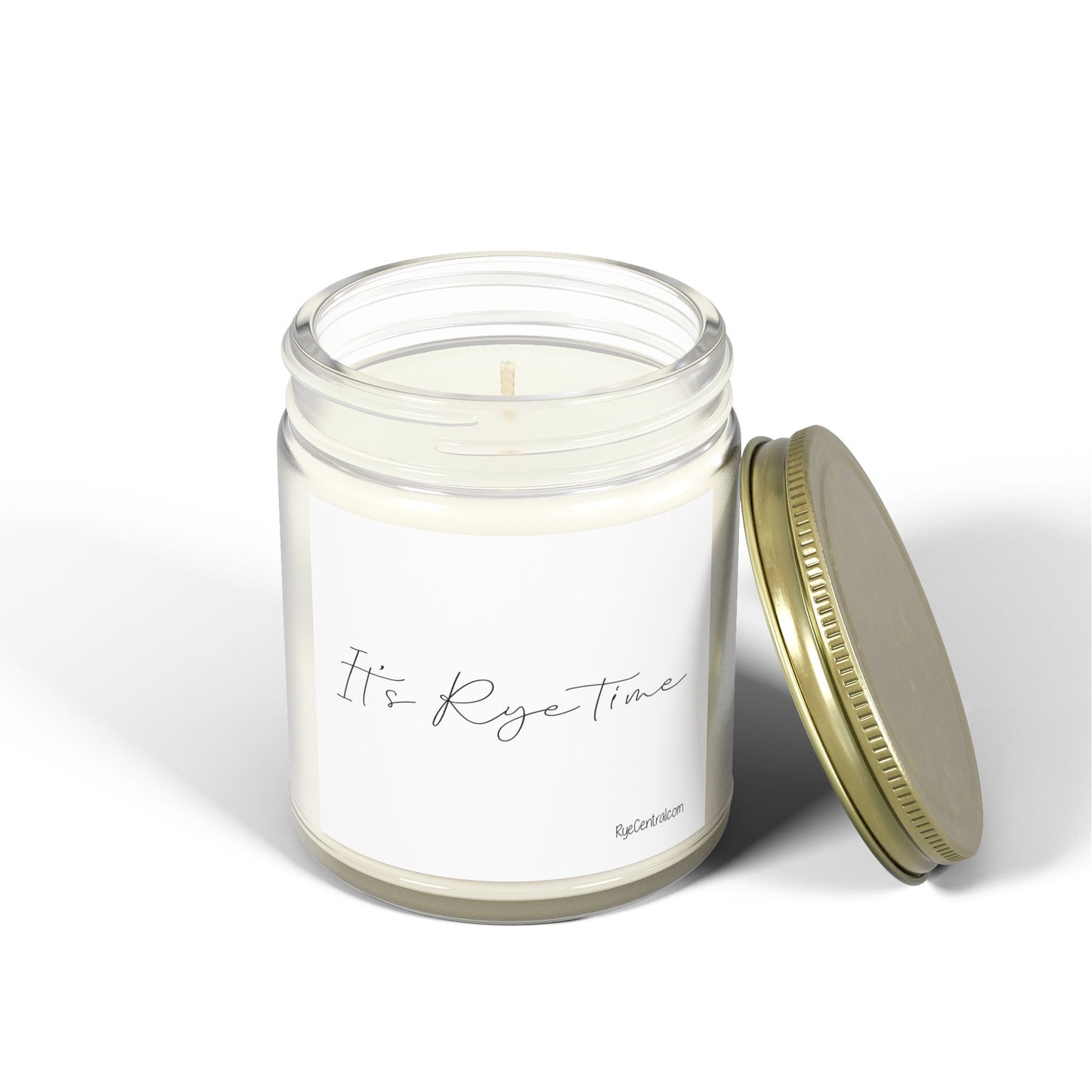 “It’s Rye Time” Scented Candle, perfect gift for whiskey lovers