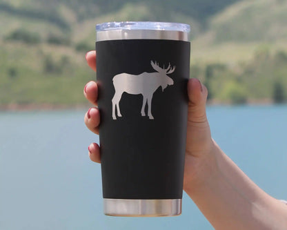 Moose Insulated Travel Tumbler by RyeCentral