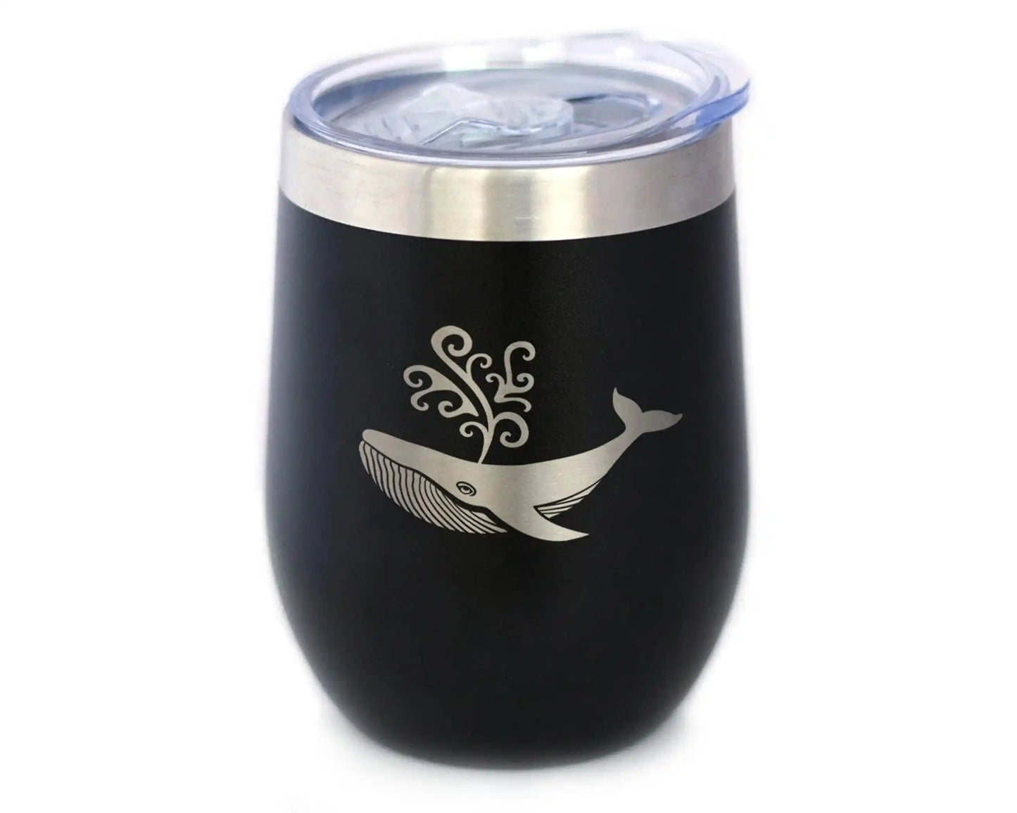 Whale Insulated Wine Tumbler for Ocean Lovers