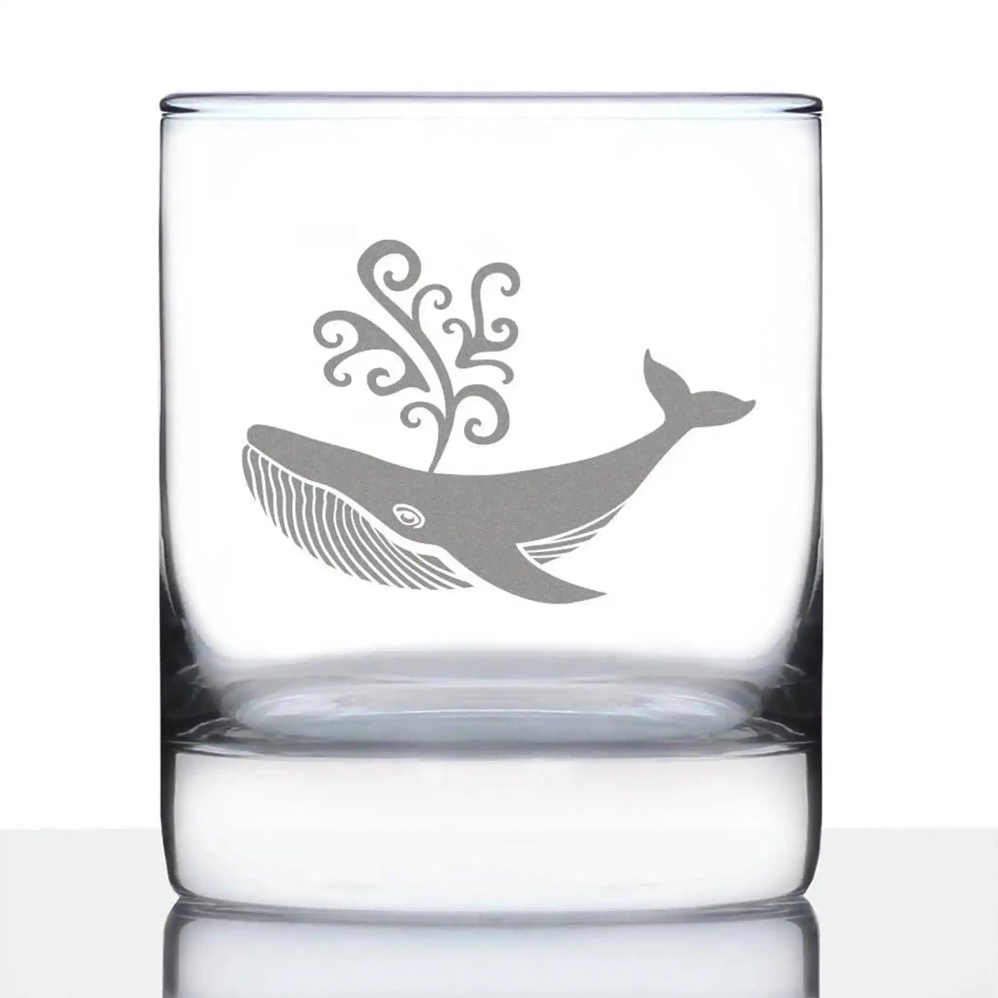 Whale Whiskey Rocks Glass 