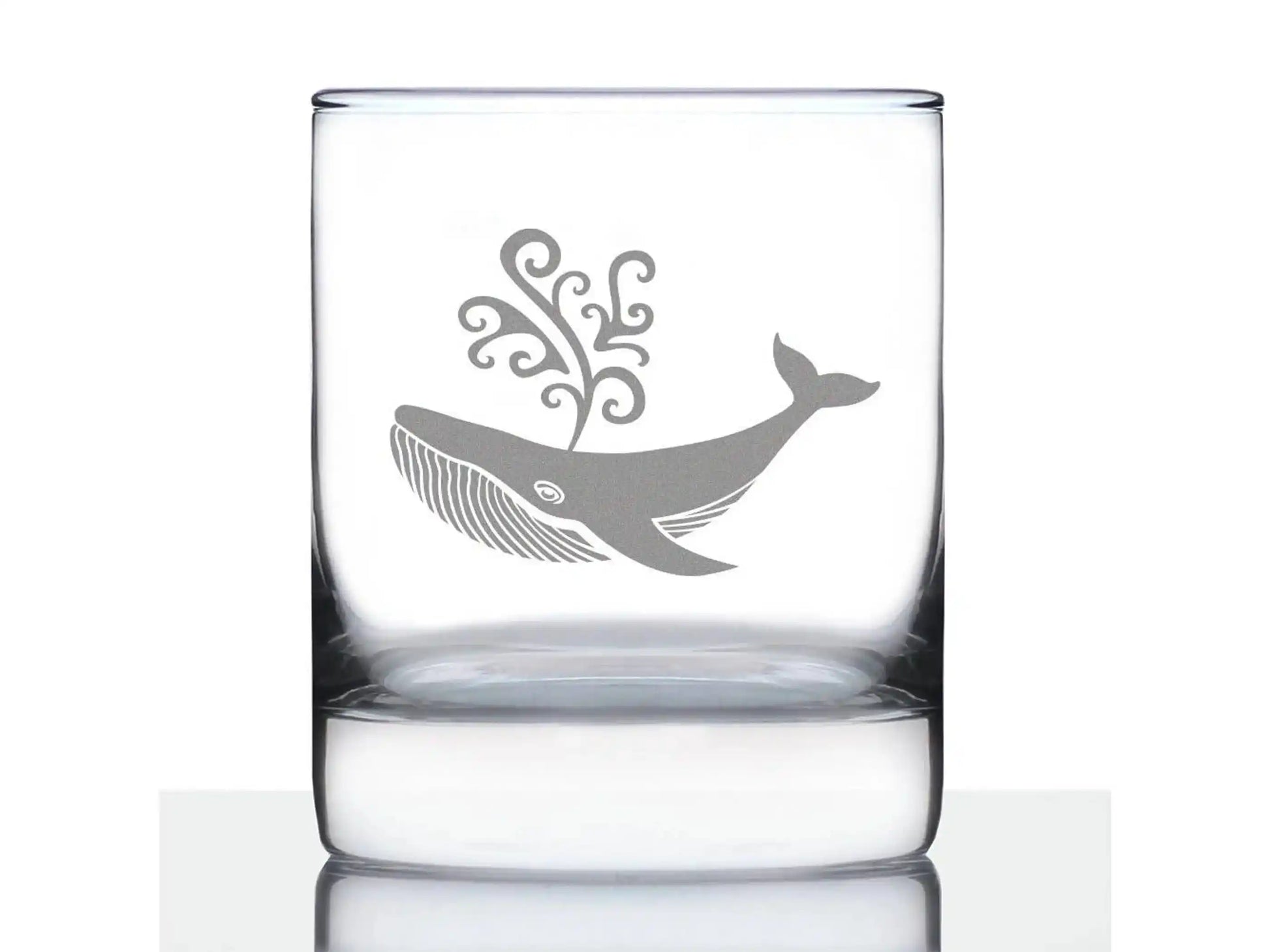 Whale Whiskey Rocks Glass 