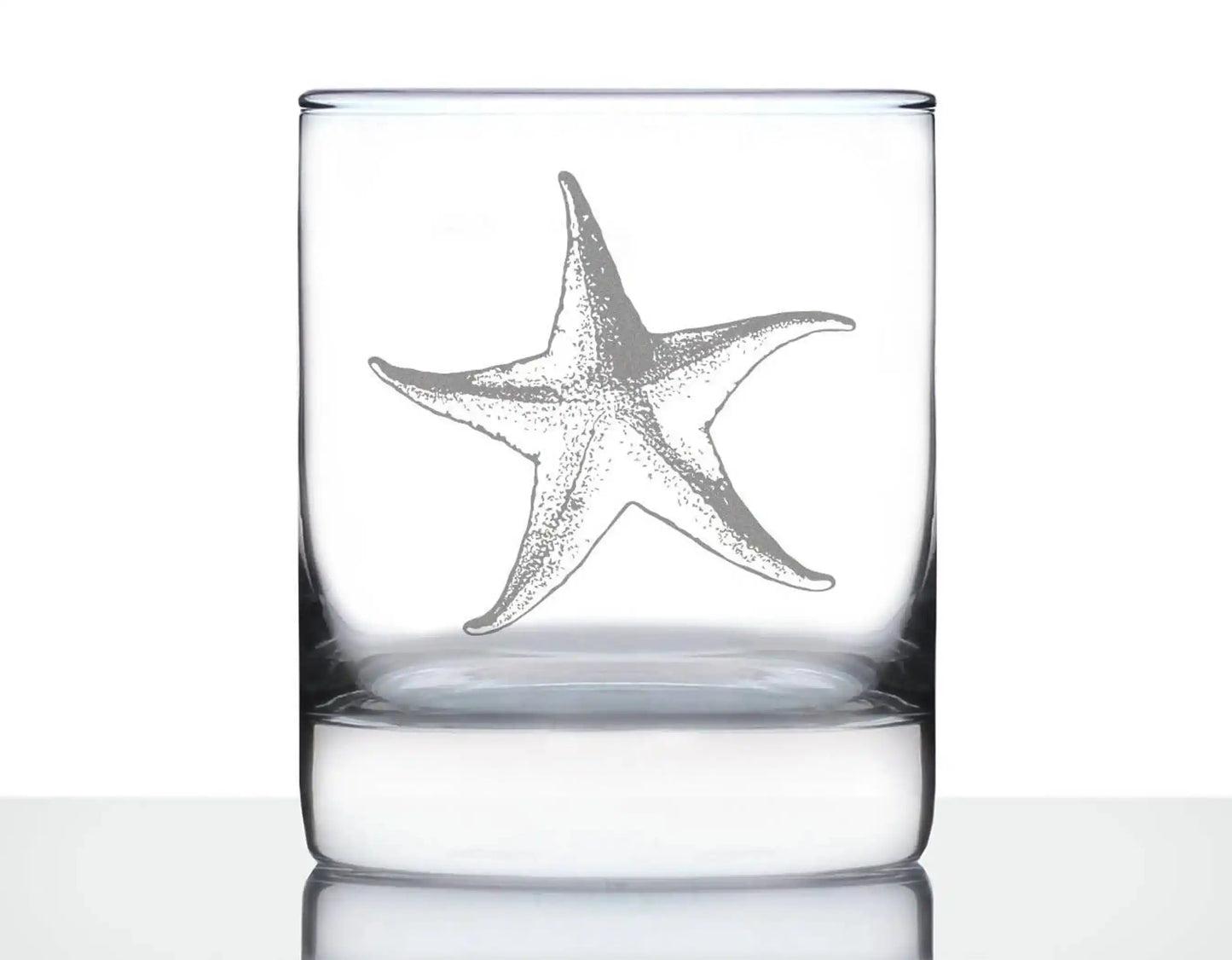 Starfish Whiskey Glass