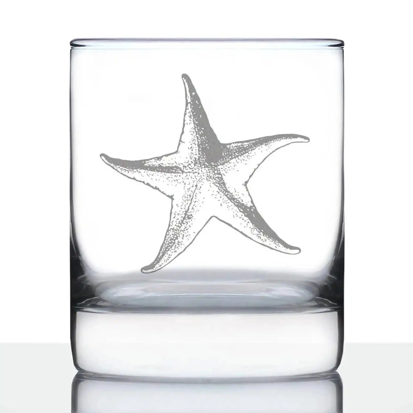 Starfish Whiskey Glass