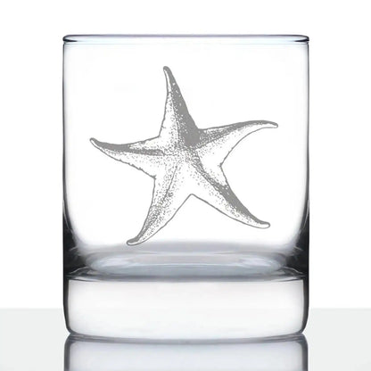 Starfish Whiskey Glass
