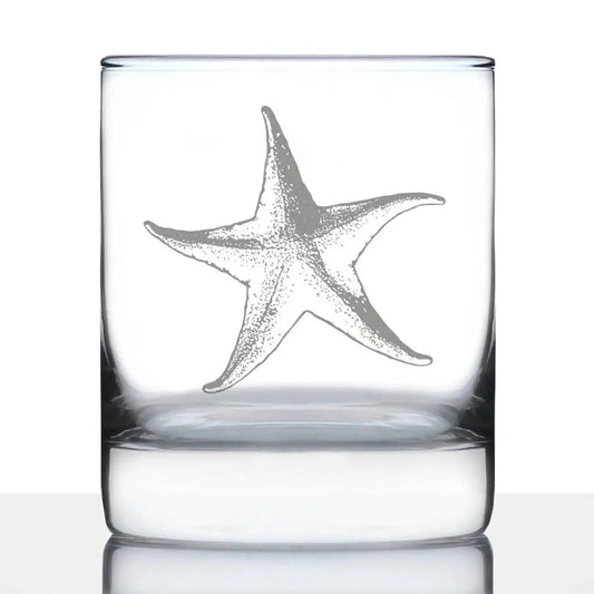 Starfish Whiskey Glass