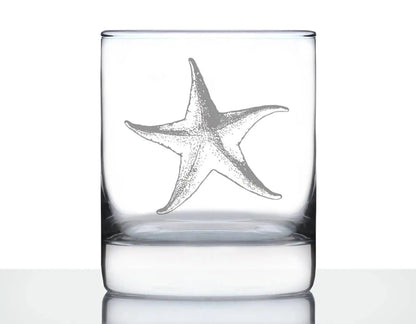 Starfish Whiskey Glass
